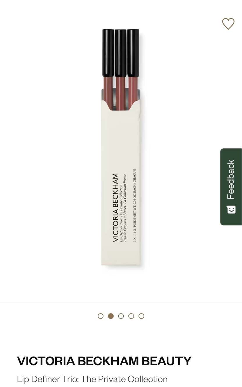 Victoria Beckham Beauty Lip Definer Trio: The Private Collection - Picture 10 of 15